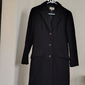 Wool Black trench Coat